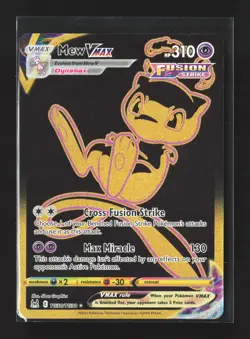 Pokemon SWSH11: Lost Origin Trainer Gallery #TG30/TG30 Secret Rare Mew VMAX - Image 1