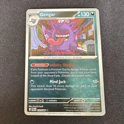 Gengar 050/088 Reverse Holo Rare Perfect Order Pokemon TCG Card NM/M - Image 1