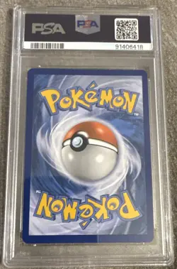 Pokemon Reshiram & Charizard GX Figure Coll. Full Art Promo SM201 PSA 9 Mint - Image 2