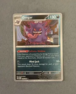 Pokemon TCG Gengar 050/088 Reverse Holo - Perfect Order NM/M - Image 2
