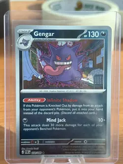 Gengar Perfect Order Holo Pokemon TCG 050/088 Mega Evolution ME03 NM+ 👻 - Image 1