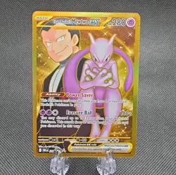 The Pokemon Company Team Rocket's Mewtwo ex 240/182 SV10 Hyper Rare Holo EN - Image 1