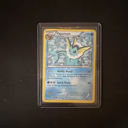 Pokemon TCG Vaporeon BW89 Black & White Holo Black Star Promo - English - Image 1