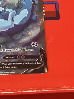 Vaporeon V SWSH181 Alt Art Full Art Holo Black Star Promo Pokemon TCG Nm - Image 3