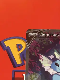 Vaporeon V SWSH181 Alt Art Full Art Holo Black Star Promo Pokemon TCG Nm - Image 5
