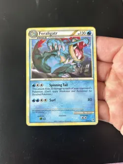 Pokemon TCG Feraligatr Call of Legends 25/95 Regular Rare LP - Image 4