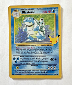 2021 Pokemon Celebrations Classic Collection Blastoise #2/102 Holo Near Mint - Image 1
