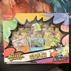 Pokemon TCG Mega Evolution—Ascended Heroes Deluxe Pin Box Promo/Booster 2025 - Image 1