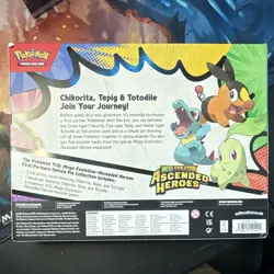 Pokemon TCG Mega Evolution—Ascended Heroes Deluxe Pin Box Promo/Booster 2025 - Image 2