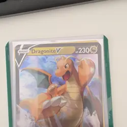 Dragonite V 049/078 Pokemon GO Holo Ultra Rare 230 HP English Basic - Image 1