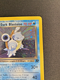 Dark Blastoise 3/82 1st Edition Team Rocket Holo Rare MP - Pokemon Card - Image 5