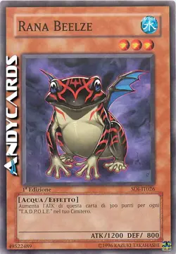 RANA BEELZE • (Beelze Frog) • Comune • SOI IT026 • 1Ed • Yugioh! • ANDYCARDS - Image 1