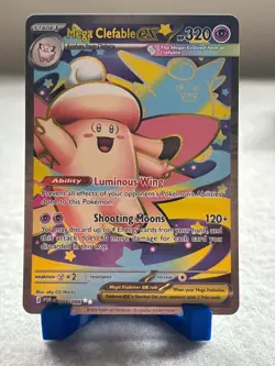 Pokemon TCG Perfect Order Mega Clefable ex 103/088 Ultra Rare English - Image 1