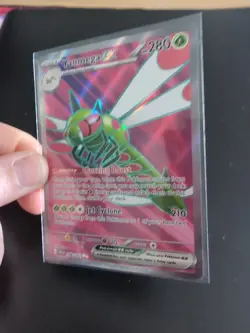 Pokemon TCG Yanmega EX Destined Rivals Ultra Rare Full Art Holo Card 206/182 - Image 4