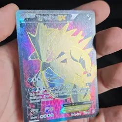 Pokemon TCG Tyranitar-EX Holo Full Art Ultra Rare Card Ancient Origins 91/98 - Image 2