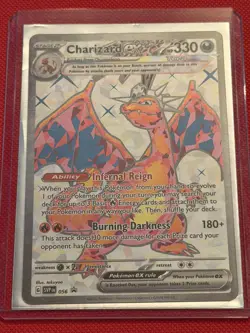 Charizard ex SVP 056 Scarlet Violet Black Star Promo Full Art Pokemon TCG - NM - Image 1