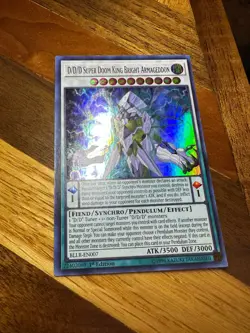 D/D/D Super Doom King Bright Armageddon BLLR-EN007 1st Ed Ultra Rare PL + BONUS - Image 1