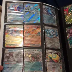 Pokemon TCG Scarlet & Violet 63-Card Binder Lot Foil Promos Blaziken ex - Image 3