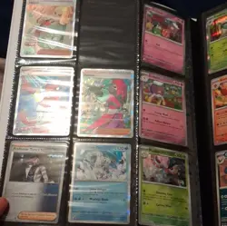 Pokemon TCG Scarlet & Violet 63-Card Binder Lot Foil Promos Blaziken ex - Image 5