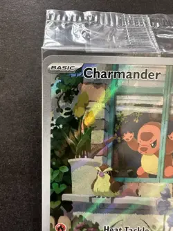 Charmander 2023 Scarlet & Violet Full Art Holo 044 Pokemon Card NM Sealed - Image 2