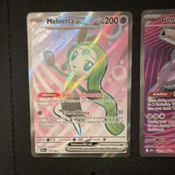 Pokemon TCG Black Bolt Holo 4-Card Lot Kyurem EX Meloetta EX Karrablast IR - Image 5