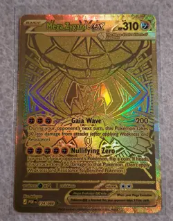 ​Mega Zygarde ex 124/088 Gold Secret Rare Pokemon Perfect Order TCG Card - Image 1