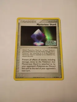 Mysterious Shard 81/100 Holo Stamped EX Crystal Guardians Pokemon Card TCG - Image 1