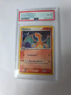 Pokemon TCG Charizard EX Power Keepers Holo Card 6/108 Swirl - Image 1