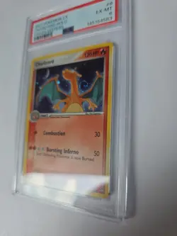 Pokemon TCG Charizard EX Power Keepers Holo Card 6/108 Swirl - Image 4