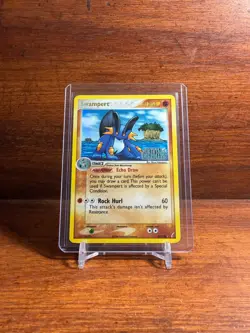 Pokemon TCG Swampert 27/100 EX Crystal Guardians Reverse Holo English - Image 1