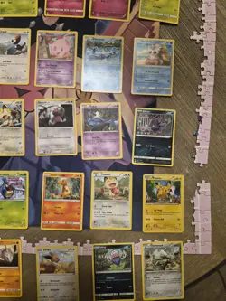 Pokemon TCG Bulk Lot 101 Cards+ FS Booster Pack. 30 C,35 UC,20 R, 15 H/RH + 1 EX - Image 3