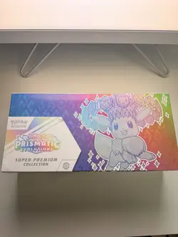 Pokemon TCG Scarlet & Violet: Prismatic Evolution Eevee Super-Premium Box Sealed - Image 1