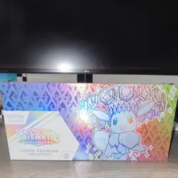 Pokemon TCG Prismatic Evolutions Super-Premium Collection Box Eevee Promo 2025 - Image 1