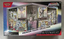 Pokemon TCG Prismatic Evolutions Premium Figure Collection Sealed Box - Image 1