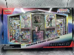 Pokemon TCG Scarlet Violet Prismatic Evolutions Premium Figure Collection SEALED - Image 1