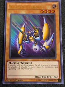 X-Head Cannon - LCKC-EN005 - Ultra Rare - 1st - VLP - Image 1