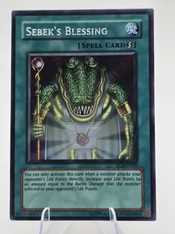 Yu-Gi-Oh! TCG Sebek's Blessing PCJ-EN002 Prismatic Secret - Image 1