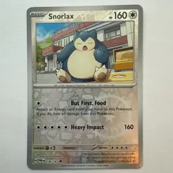 Snorlax 4 Card Lot ~Cute cards~ Pokemon TCG - 2 Reverse Holo & 1 Holo - Image 4
