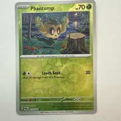 Phantump 3 Card Lot ~Cute cards~ Pokemon TCG - Mimikyu Cameo - 2 Reverse Holos - Image 4