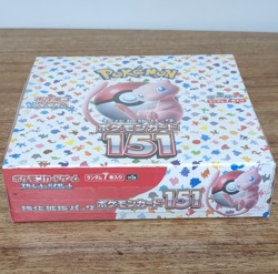 Pokemon TCG Pokemon Card 151 Mew Sealed Booster Box Japanese 2023 sv2a (1) - Image 1