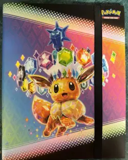 Pokemon Prismatic Evolutions Black & White Set Of 3 Binder BUNDLE LOT Brand New! - Image 5