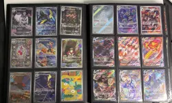 Pokemon TCG Entire Binder Collection Bundle Lot - AR/EX and VMax’s - Image 1