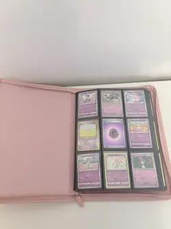 Pink Vault x 9 Page Binder with 330 Cute & Pink Pokemon TCG Cards - Bundle Lot - Image 4