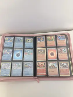 Pink Vault x 9 Page Binder with 330 Cute & Pink Pokemon TCG Cards - Bundle Lot - Image 5