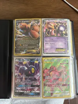 pokemon card collection binder lot vintage modern mega ex gx v - Image 1