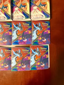 X12 Pokemon TCG Mini Portfolio Lot - Gengar Charizard - Hold 60 Cards Per Binder - Image 3