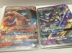 Pokemon Lot Of 7 Oversized Jumbo Cards with binder Condition (Some Damage) - Image 1
