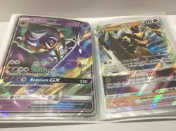 Pokemon Lot Of 7 Oversized Jumbo Cards with binder Condition (Some Damage) - Image 3