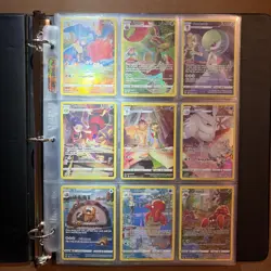 Modern Pokemon Binder Card Lot Pokemon card lot SIR IR Trainer gallery gold card - Image 2