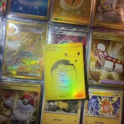 Modern Pokemon Binder Card Lot Pokemon card lot SIR IR Trainer gallery gold card - Image 5